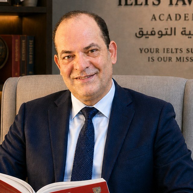 توفيق الفرجاني، مدرّس آيلتس بخبرة +٢٠ سنة ومؤسس IELTS Tawfeeq Academy